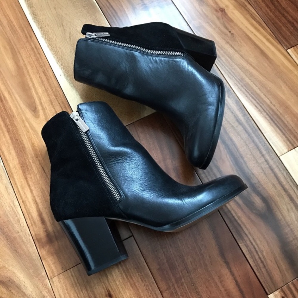 Michael Kors black booties